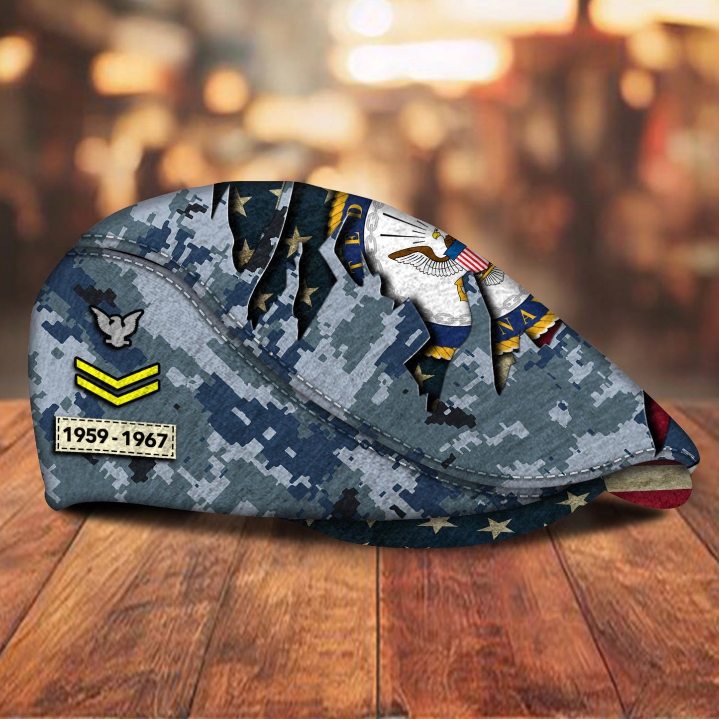 Custom U.S. Air Force Jeff Cap – Served With Pride