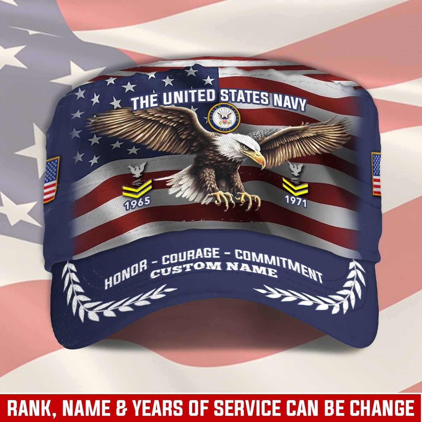 US Navy – Military Cap - No One Gets Left Behind