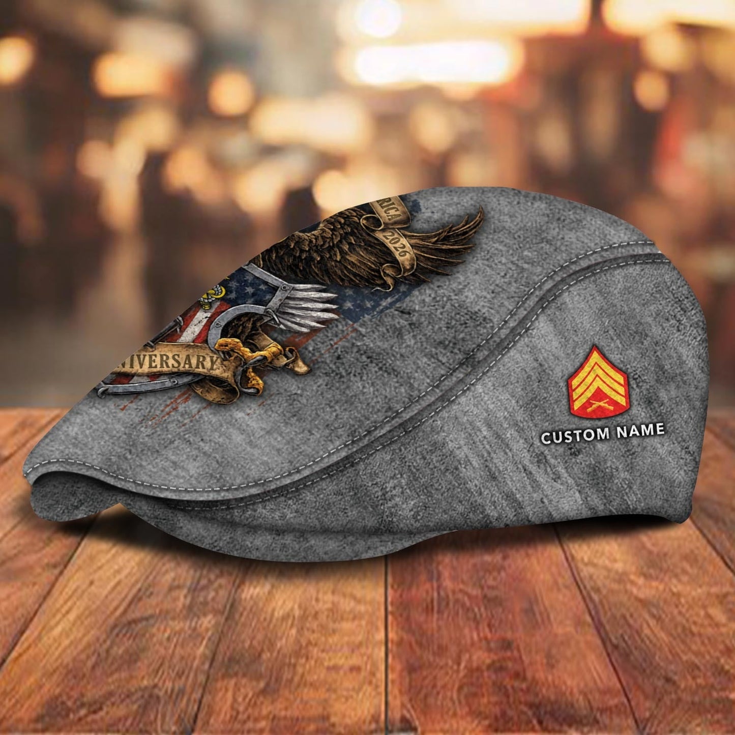 Custom U.S. Marine Corps Jeff Cap – Freedom Isn’t Free