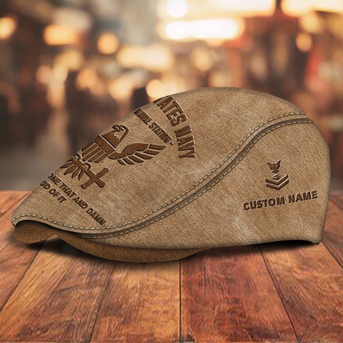Custom U.S. Navy Veteran Jeff Cap – BEEN THERE - DONE THAT AND DAMN PROUD OF IT