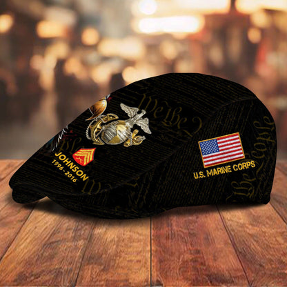 Custom U.S. Marine Corps Jeff Cap – Semper Paratus