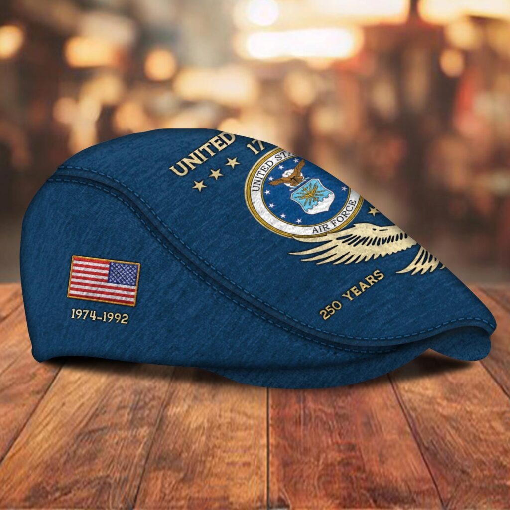 Custom U.S. Air Force Jeff Cap – 250 YEARS OF FREEDOM