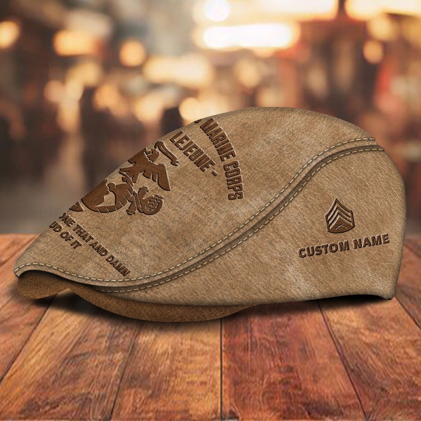 Custom U.S. Marine Corps Jeff Cap – BEEN THERE - DONE THAT AND DAMN PROUD OF IT