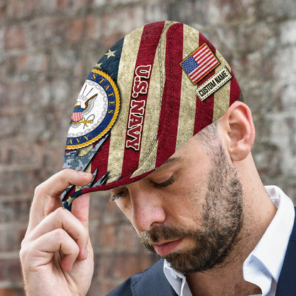Custom U.S. Army Jeff Cap – Served With Pride