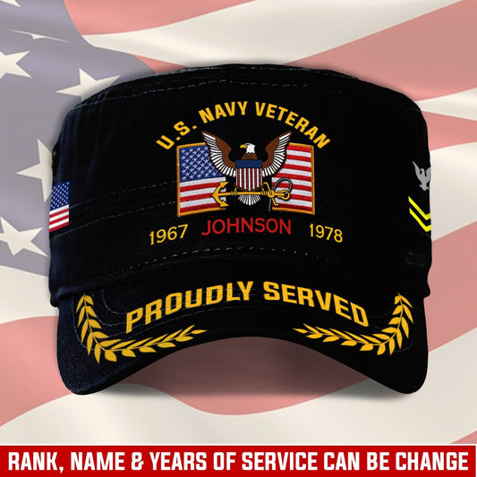 US Navy – Military Cap - Proudly Served