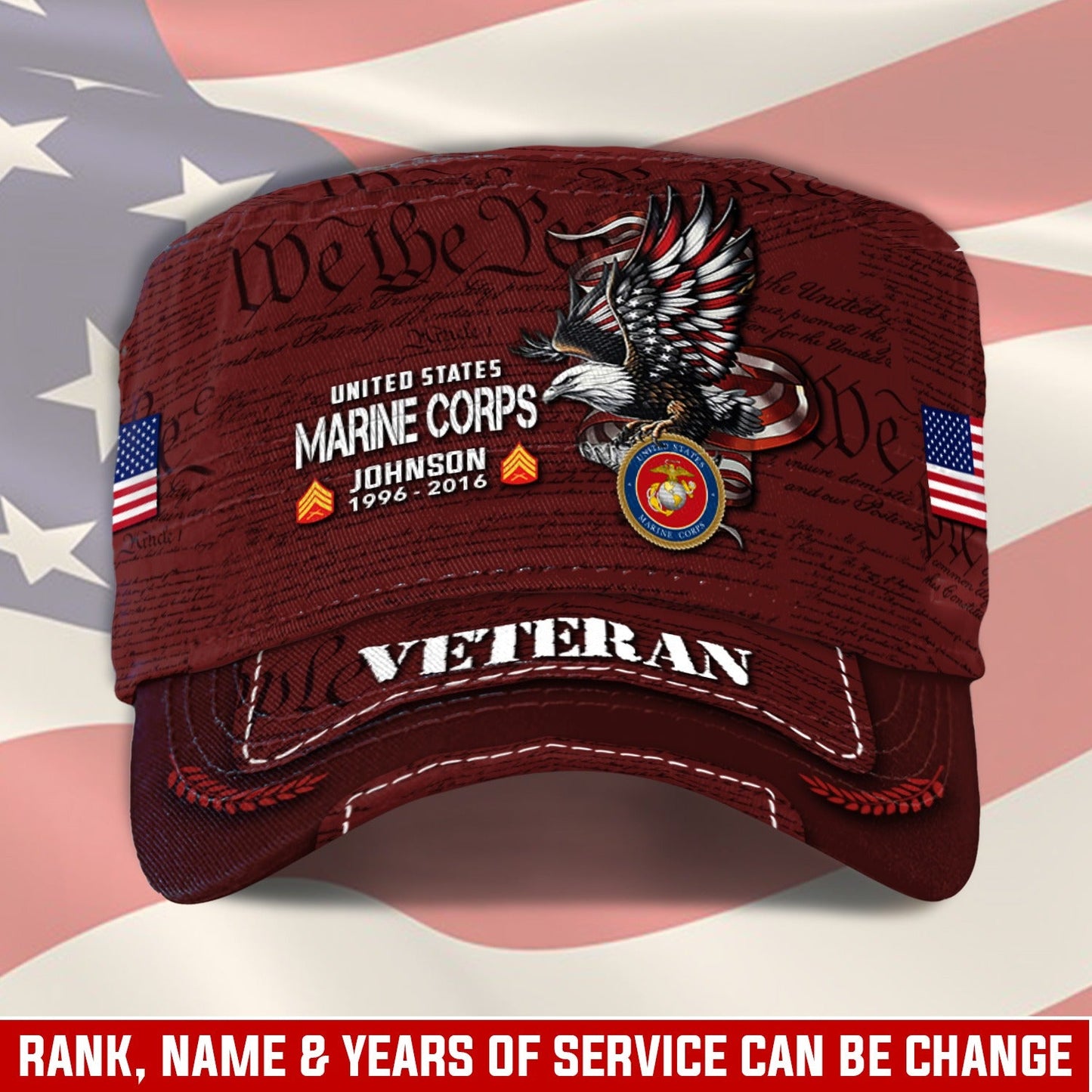 US Marine Corps – Military Cap -  We the people