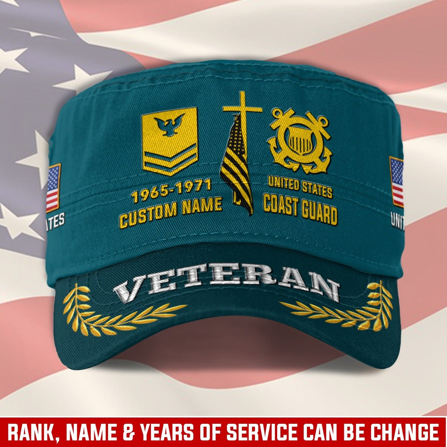 US Coast Guard – Military Cap - Lest We Forget
