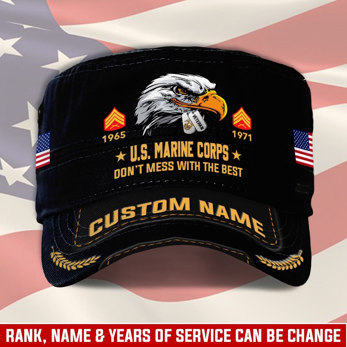 US Marine Corps – Military Cap -  Always Remember, Never Forget