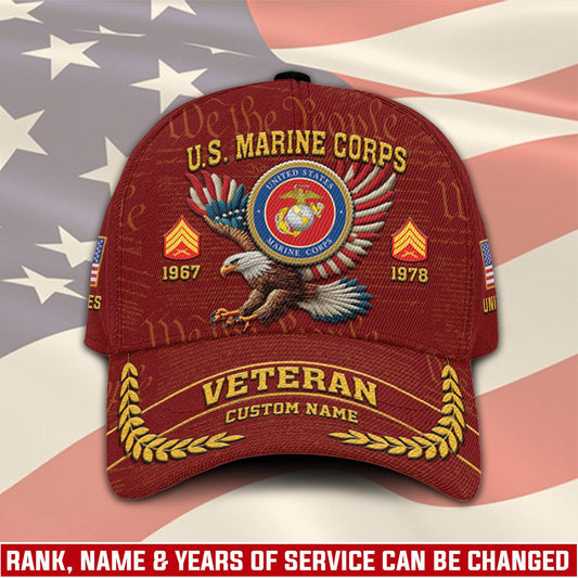 US Marine Corps – Classic Cap – Veteran We The People