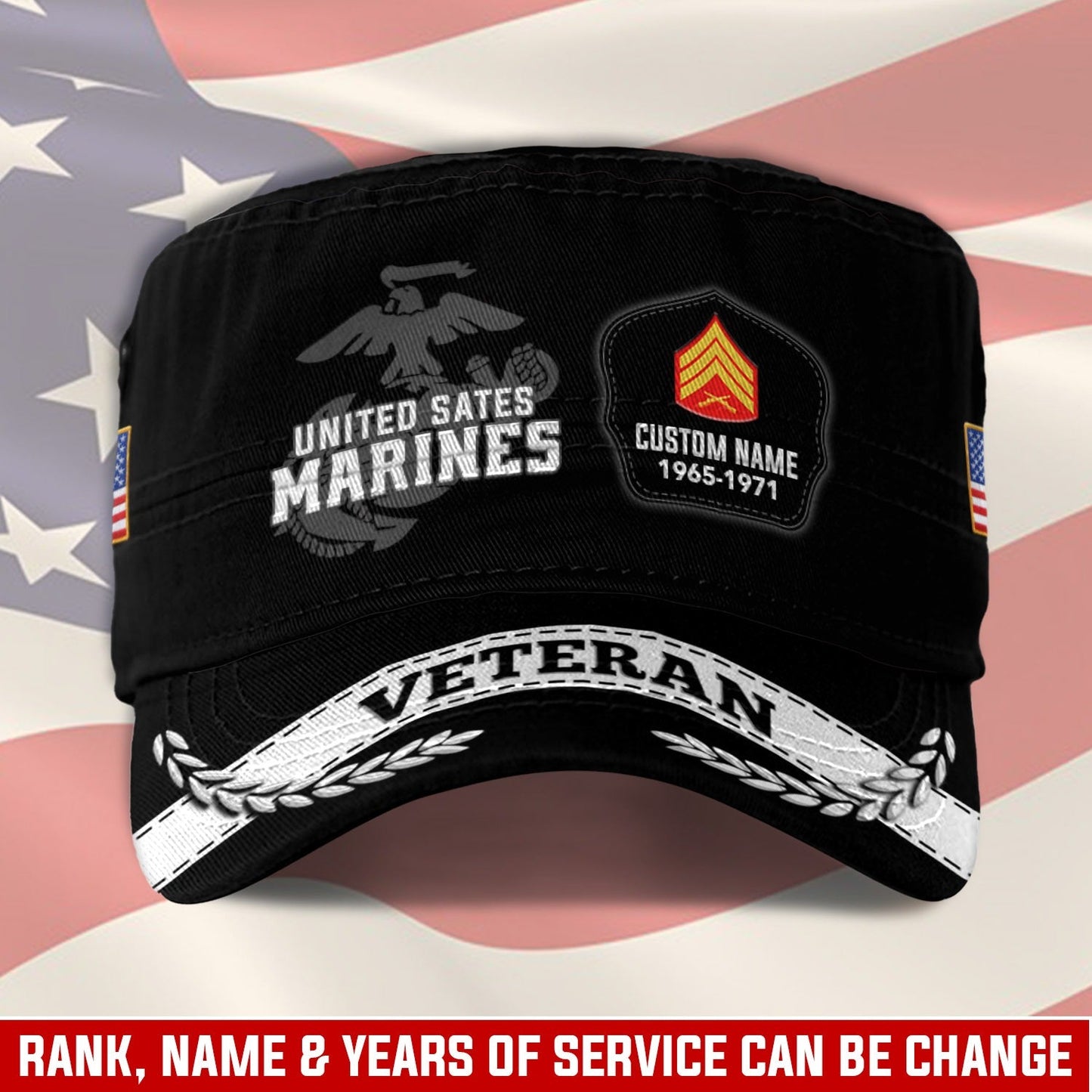 US Marine Corps – Military Cap - Oath of Service Edition