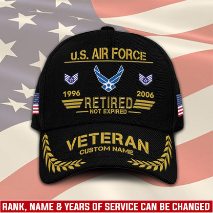 US Air Force – Classic Cap – Retired Not Expired