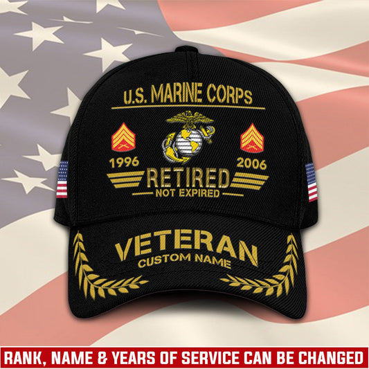 US Marine Corps – Classic Cap – Retired Not Expired