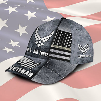 US Air Force – Classic Cap – Riveted Metal
