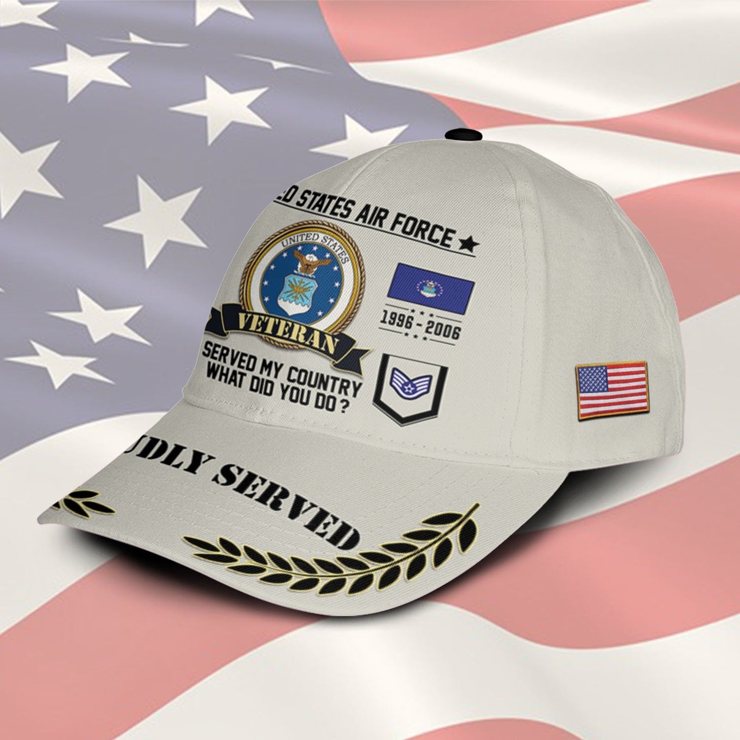 US Air Force – Classic Cap – Veteran Honor Patch