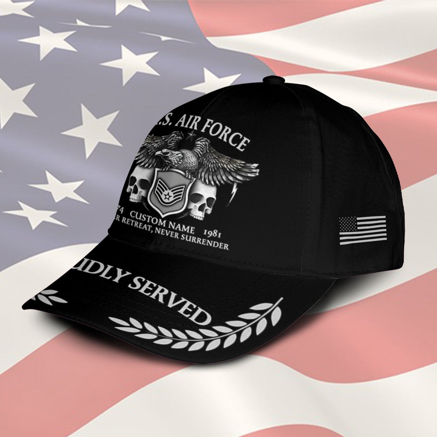 US Air Force – Classic Cap – Skull Eagle