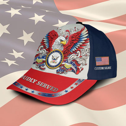 US Navy – Classic Cap – Red Eagle
