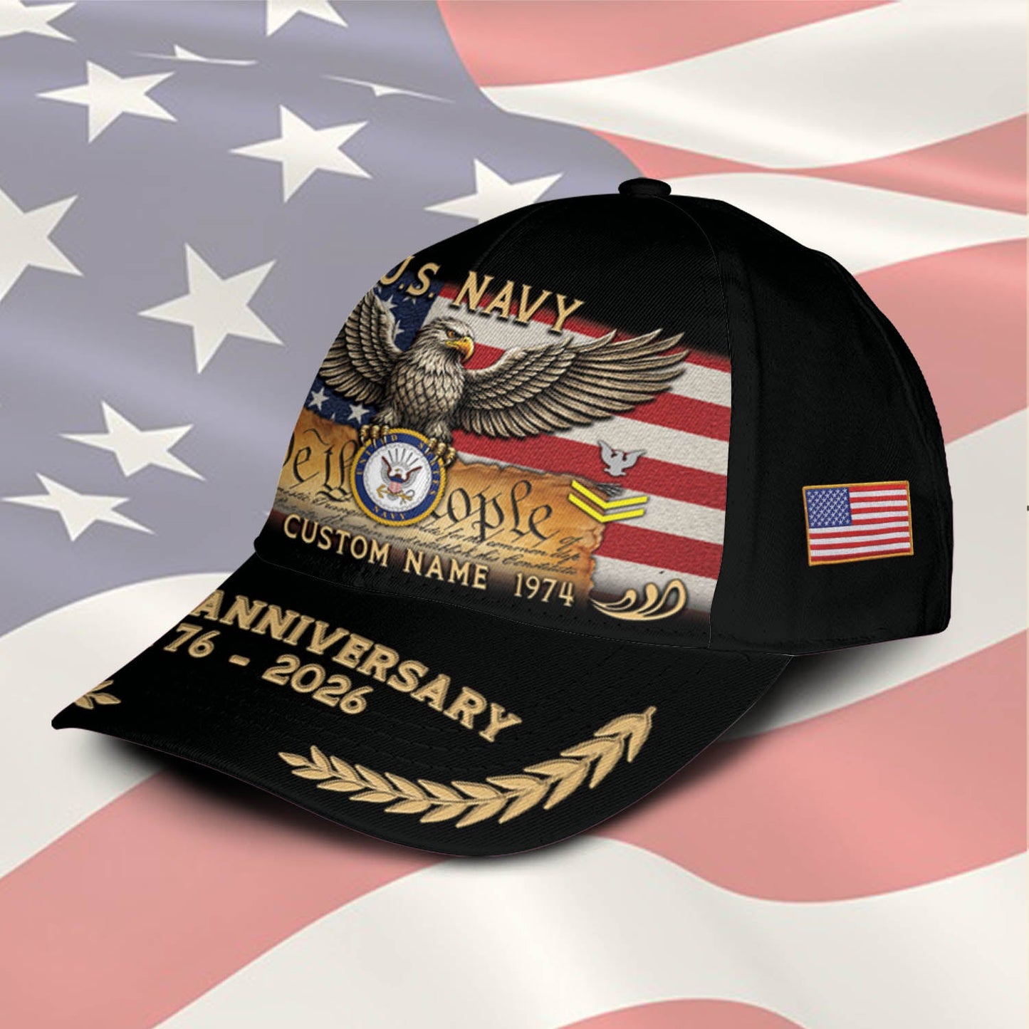 US Navy – Classic Cap – 250th Anniversary