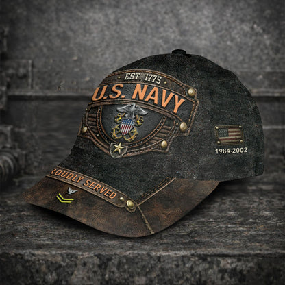US Navy – Classic Cap – Distressed Heritage
