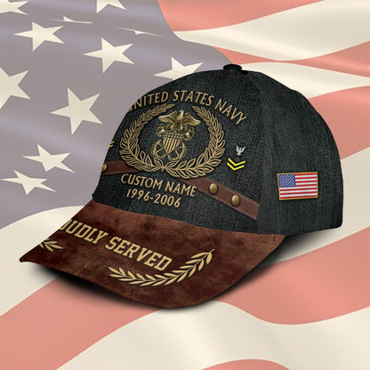US Navy – Classic Cap – Denim Design