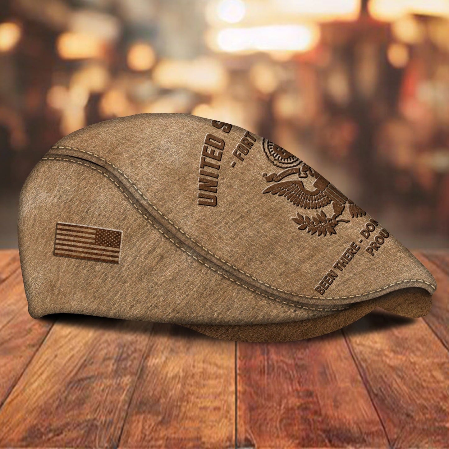 Custom U.S. Army Veteran Jeff Cap – BEEN THERE - DONE THAT AND DAMN PROUD OF IT