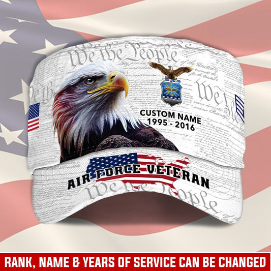 US Air Force – Military Cap -  American By Birth, Veteran By Choice