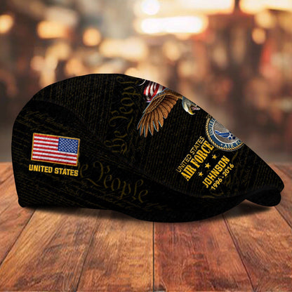 Custom U.S. Air Force Veteran Jeff Cap – American Eagle Valor