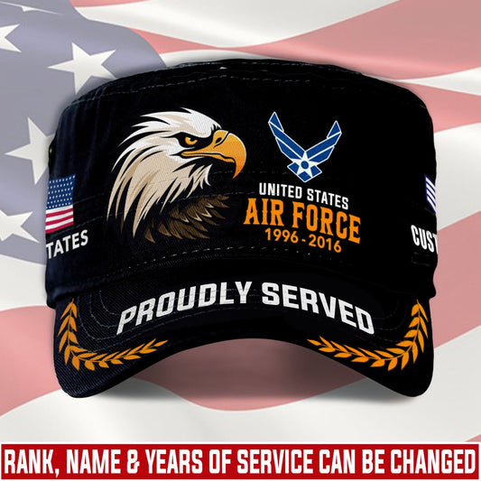 US Air Force – Military Cap - Veteran Pride Eagle Military Hat
