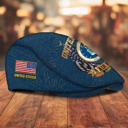 Custom U.S. Air Force Jeff Cap – Duty, Honor, Country
