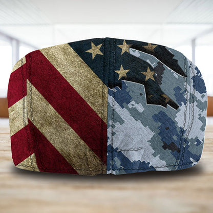 Custom U.S. Marine Corps Jeff Cap – Served With Pride
