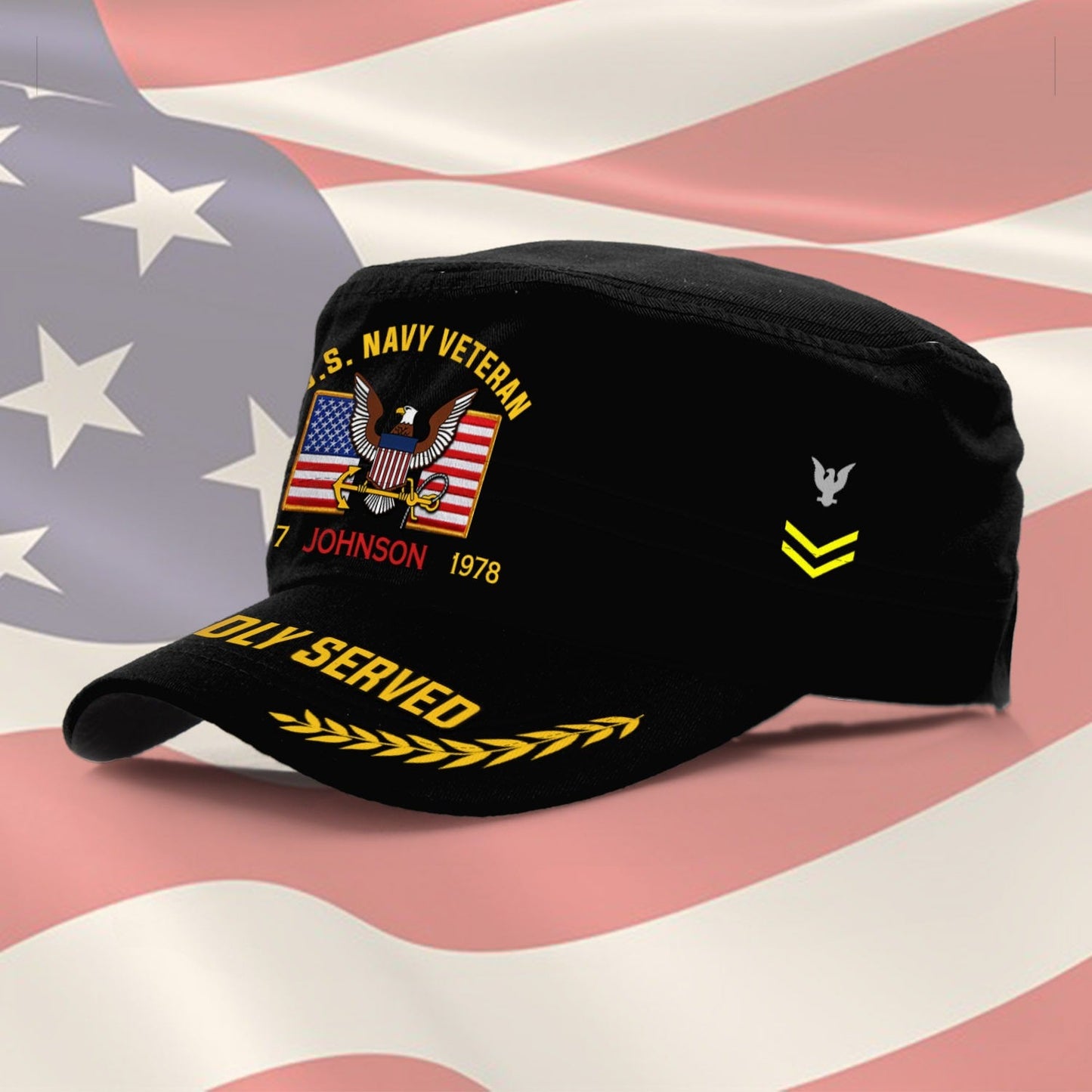 US Navy – Military Cap - Proudly Served