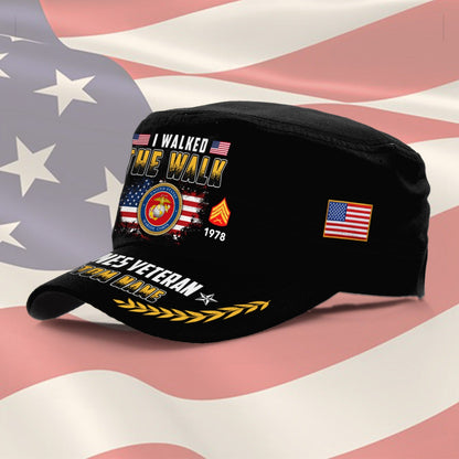 US Marine Corps – Military Cap - I WALKED THE WALK