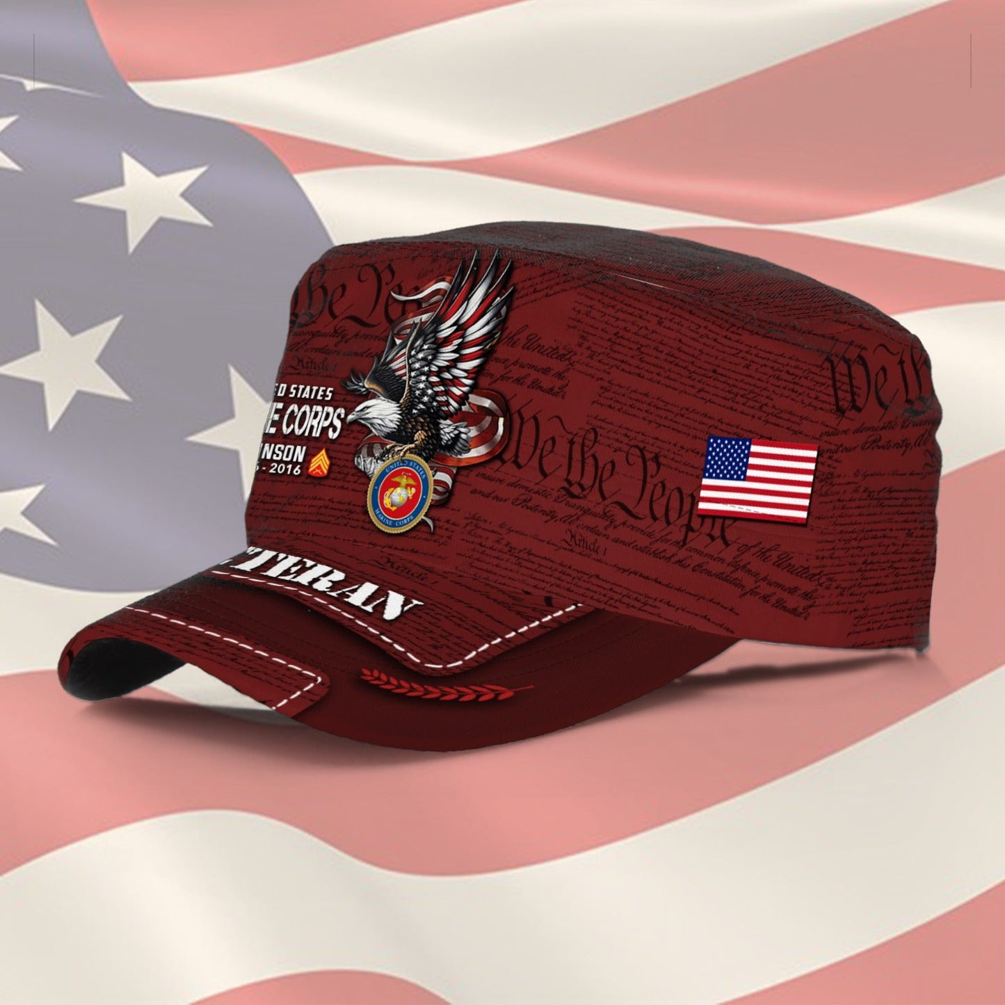 US Marine Corps – Military Cap -  We the people