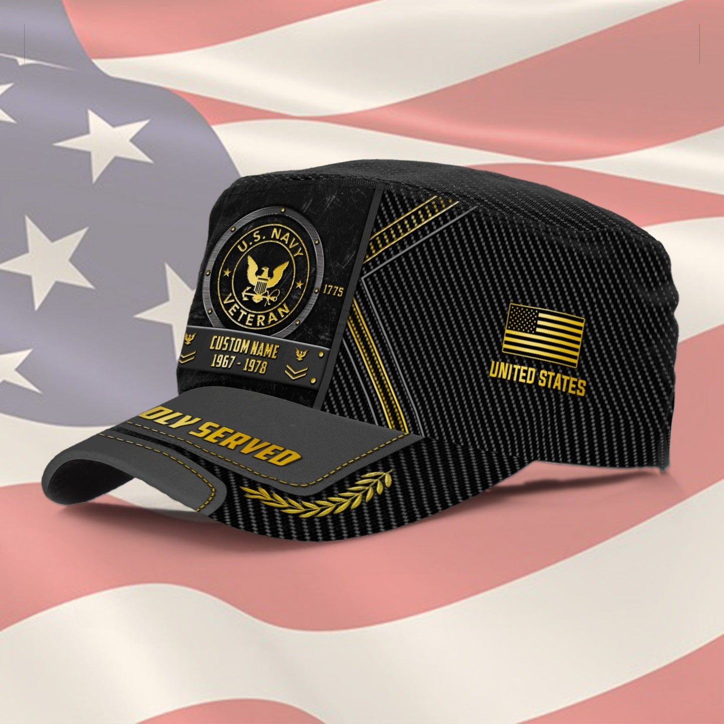 US Navy – Military Cap - Proud To Have Served
