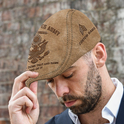 Custom U.S. Army Veteran Jeff Cap – BEEN THERE - DONE THAT AND DAMN PROUD OF IT
