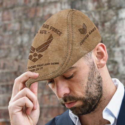 Custom U.S. Air Force Veteran Jeff Cap – BEEN THERE - DONE THAT AND DAMN PROUD OF IT