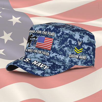 US Navy – Military Cap - STAND FOR THE FLAG TAKE A KNEE FOR THE FALLEN