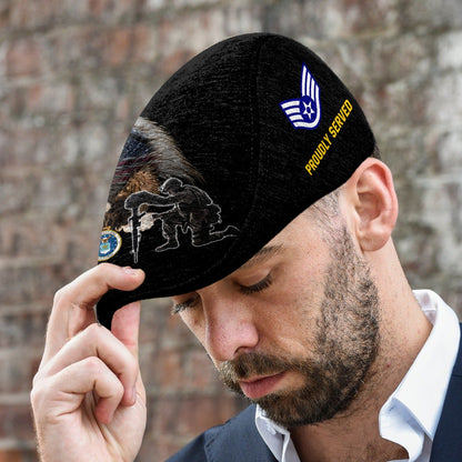 Custom U.S. Air Force Jeff Cap – Bald Eagle Design