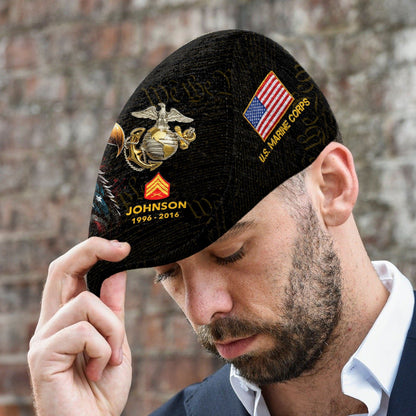 Custom U.S. Marine Corps Jeff Cap – Semper Paratus