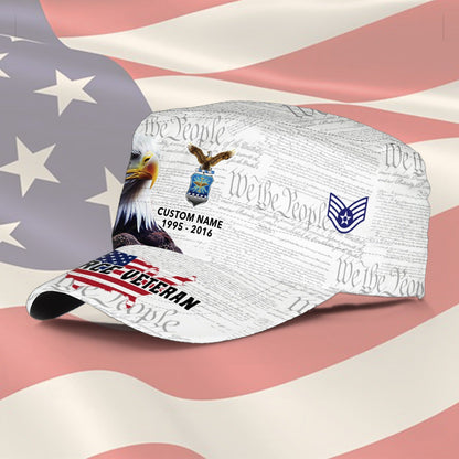 US Air Force – Military Cap -  American By Birth, Veteran By Choice