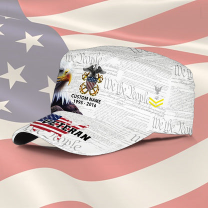 US Navy – Military Cap - American By Birth, Veteran By Choice
