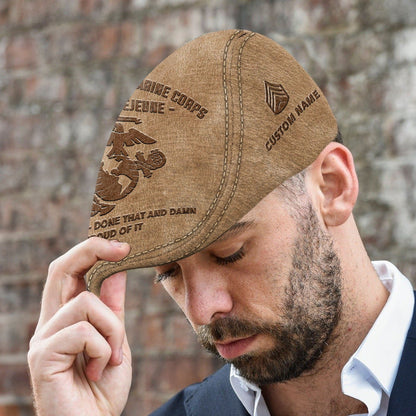 Custom U.S. Marine Corps Jeff Cap – BEEN THERE - DONE THAT AND DAMN PROUD OF IT