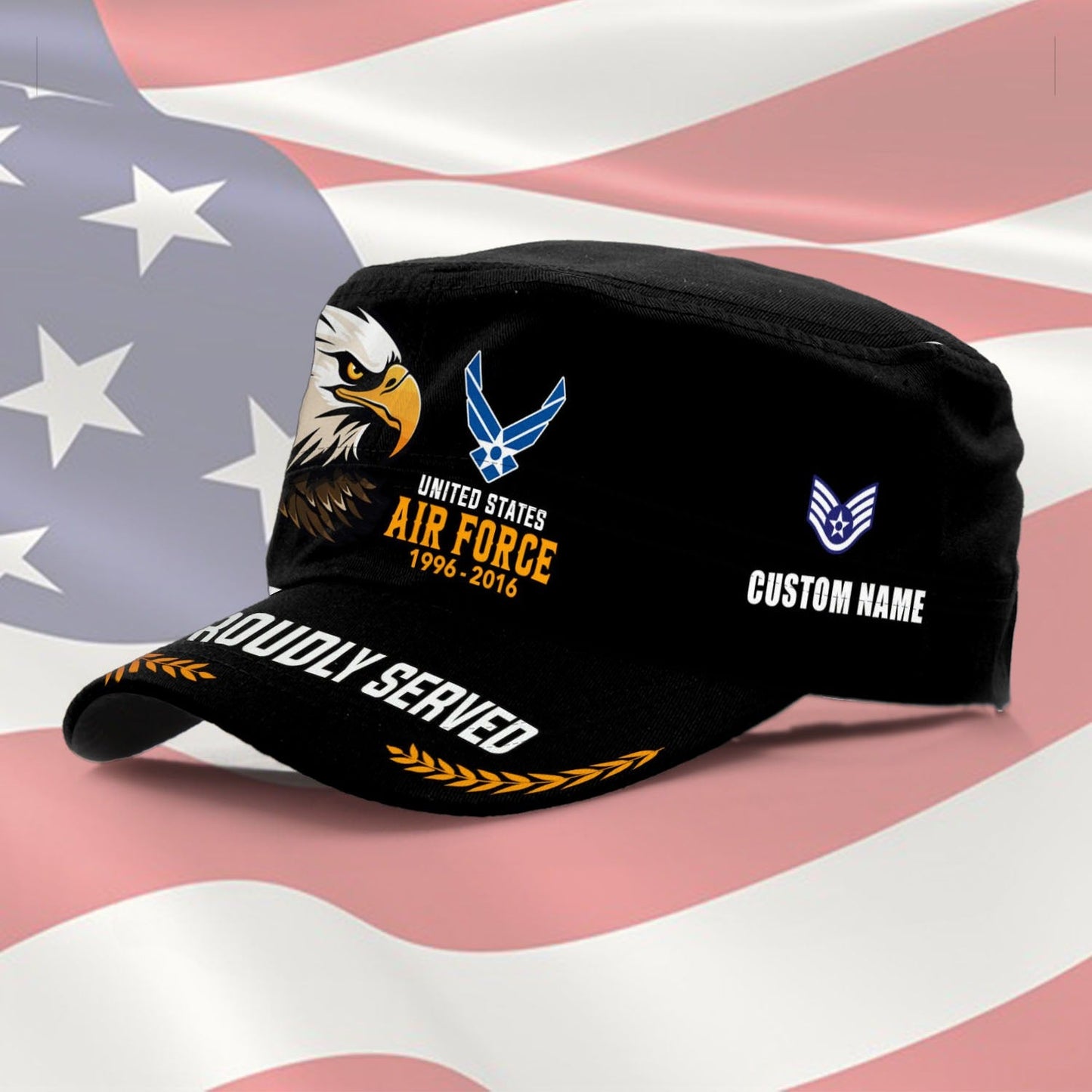 US Air Force – Military Cap - Veteran Pride Eagle Military Hat
