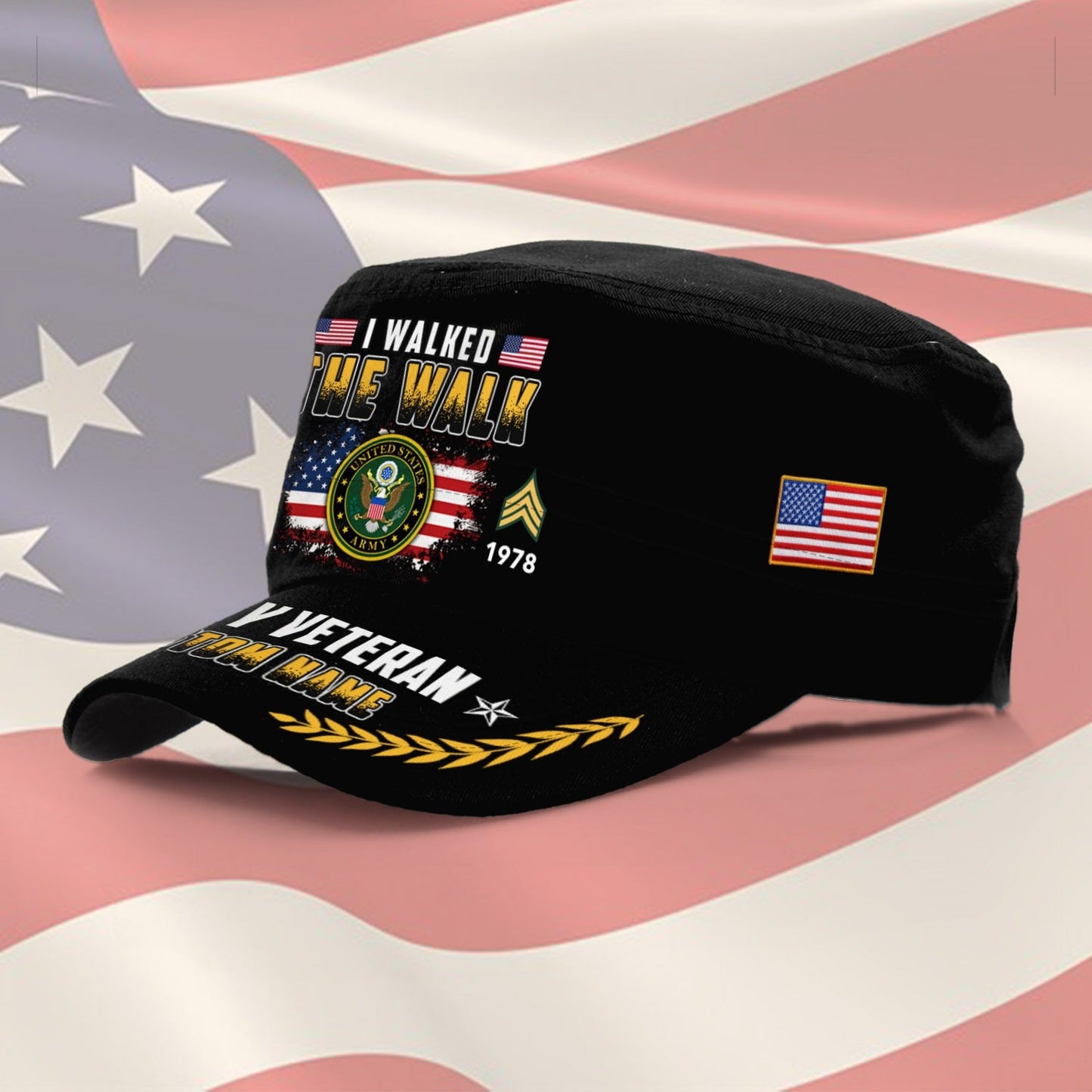 US Army – Military Cap – I WALKED THE WALK