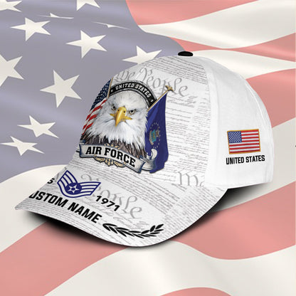 US Air Force – Classic Cap – We The People White