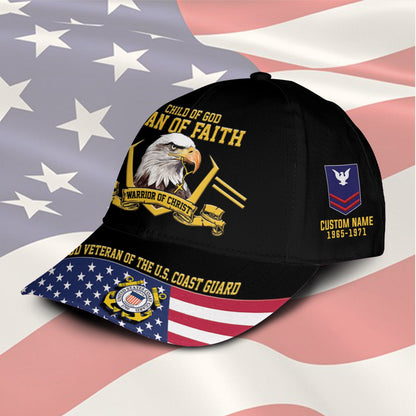 US Coast Guard – Classic Cap – Child Of God - Man Of Faith