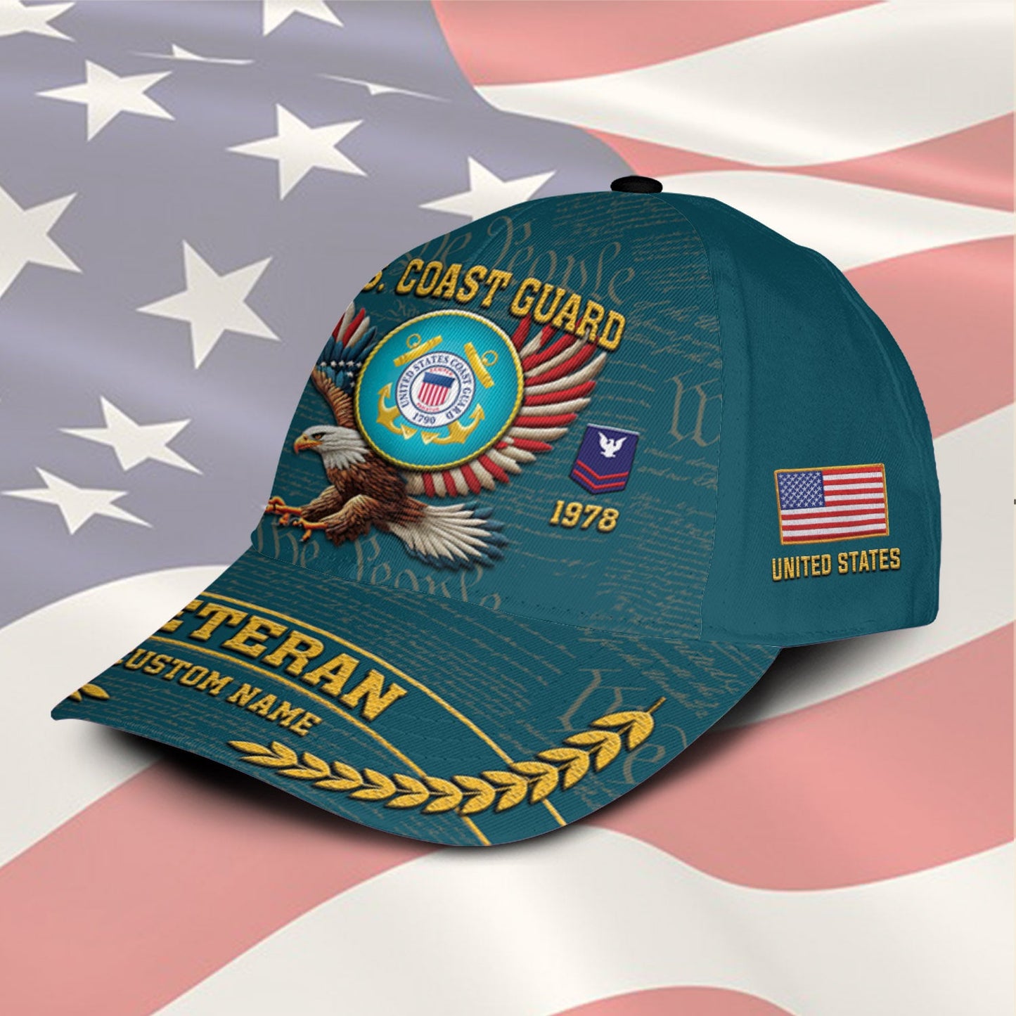 US Coast Guard – Classic Cap – Veteran We The People