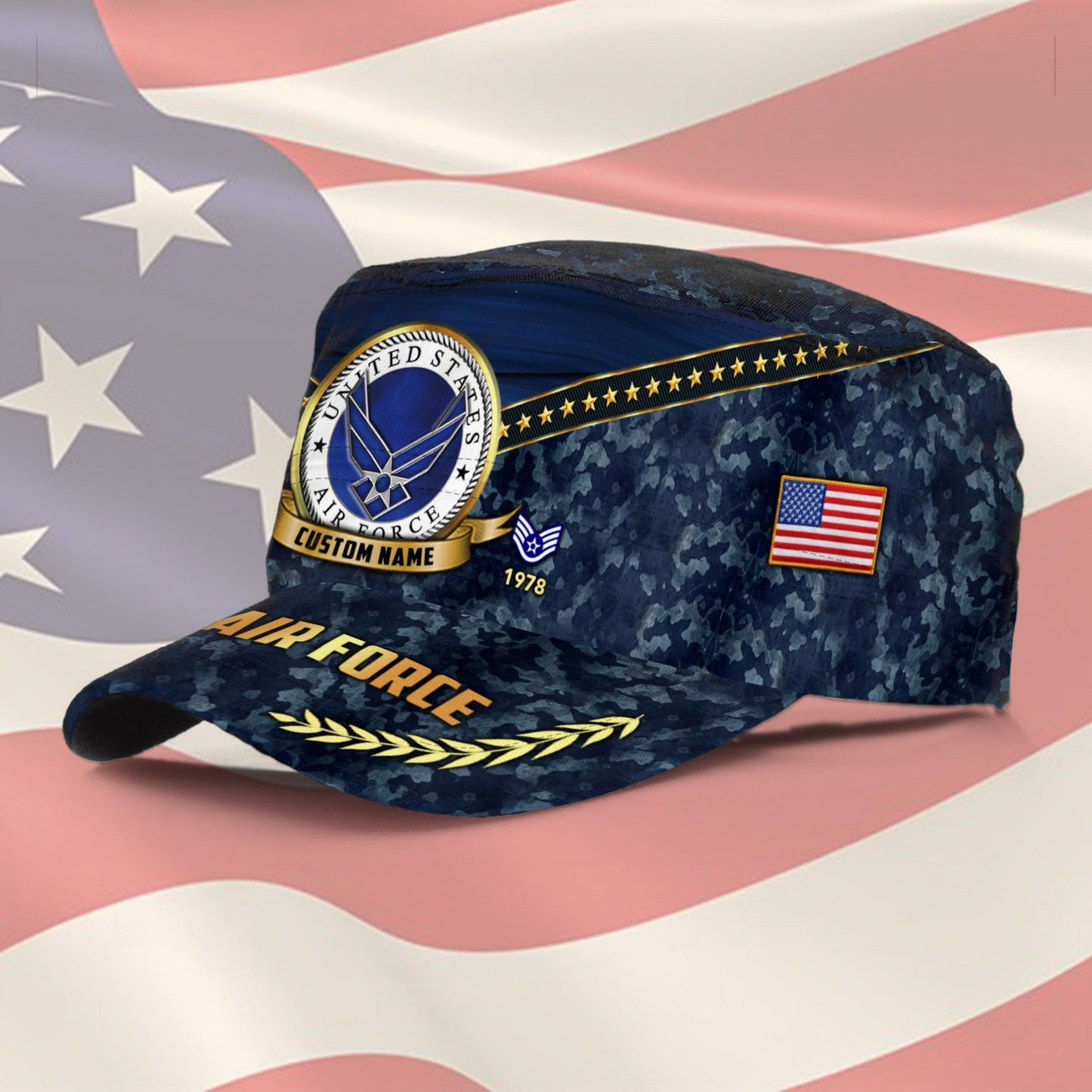 US Air Force – Military Cap - Gold Camo