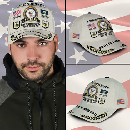 US Navy – Classic Cap – Veteran Honor Patch