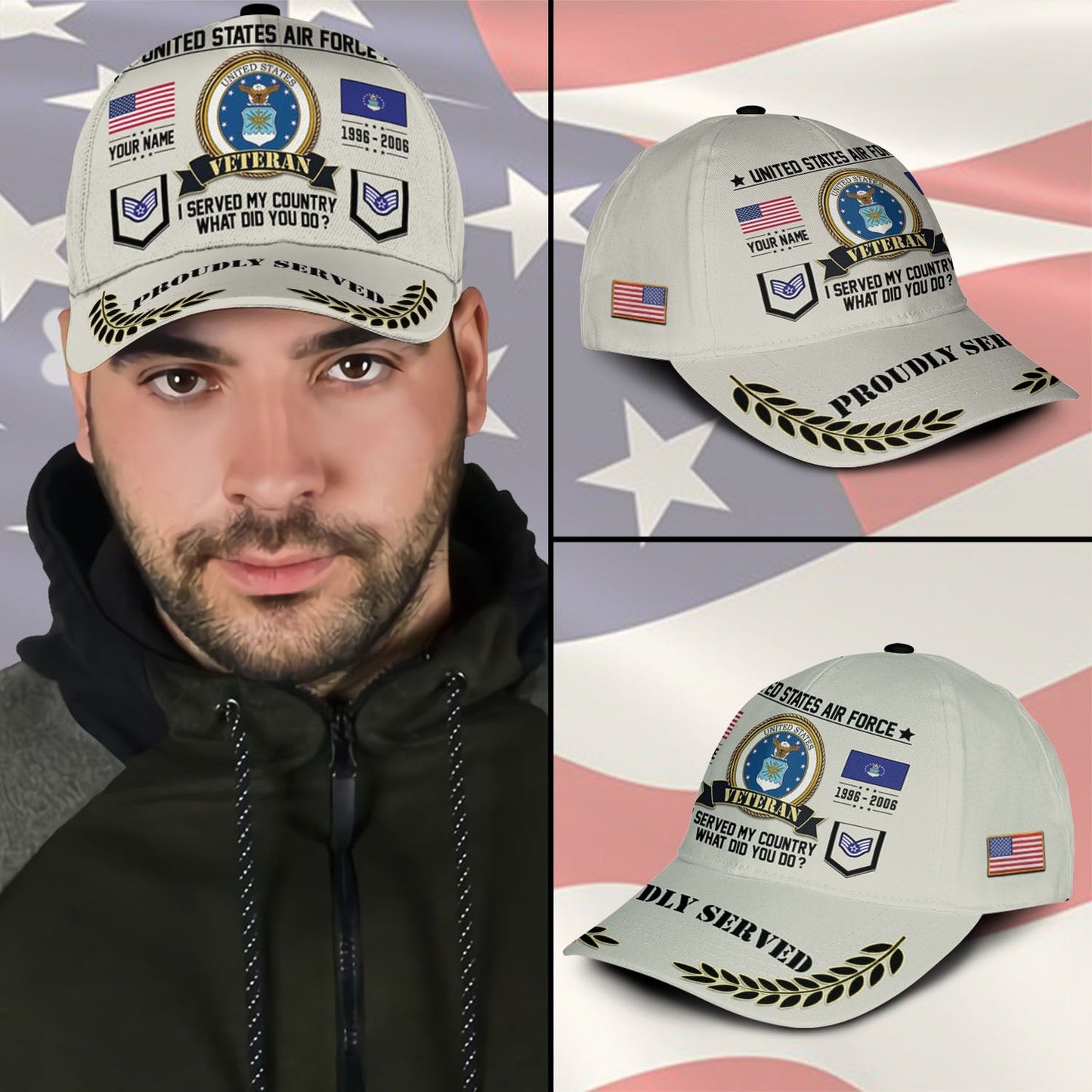 US Air Force – Classic Cap – Veteran Honor Patch
