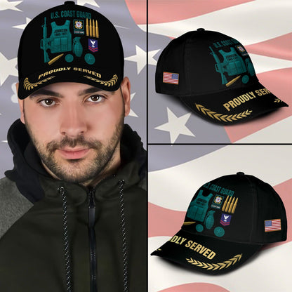 US Coast Guard – Classic Cap –  Military Heritage Badge